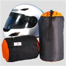 2-Stuffed Motorcycle Luggage Compression Packing system